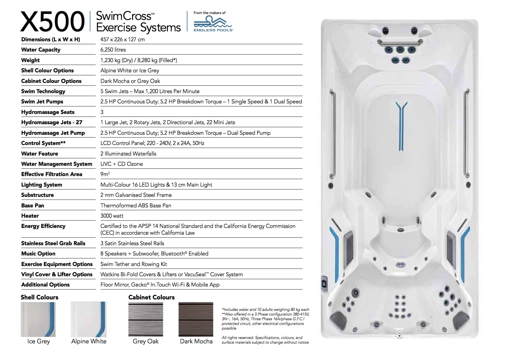 X500 &ndash; Mr Hot Tubs