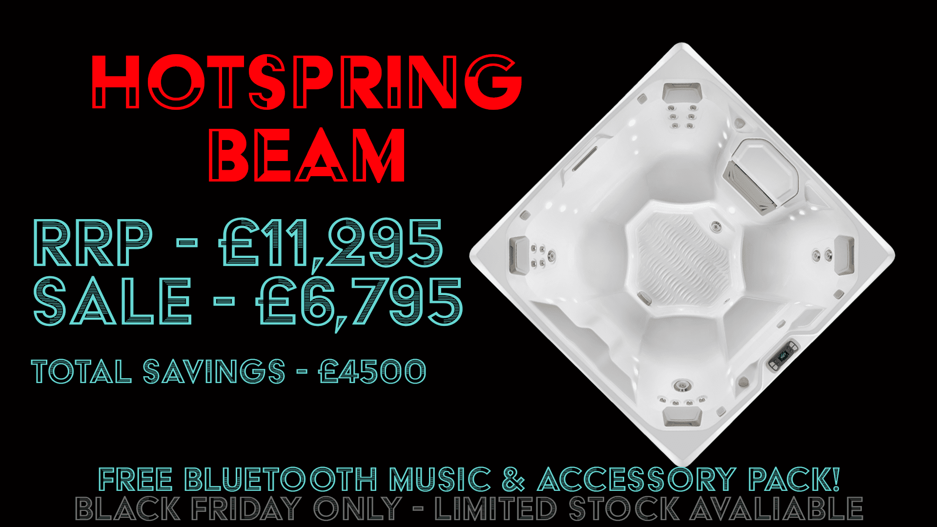 Black Friday &ndash; Mr Hot Tubs