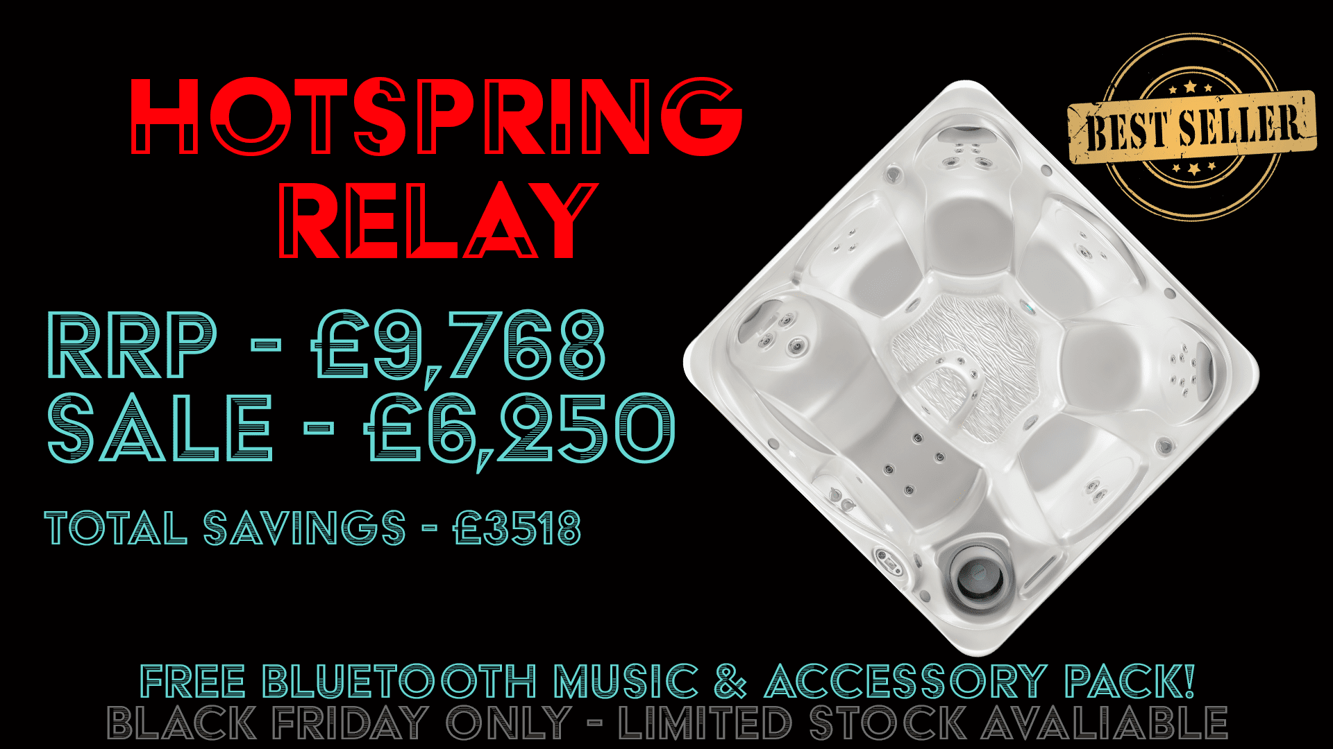 Black Friday &ndash; Mr Hot Tubs