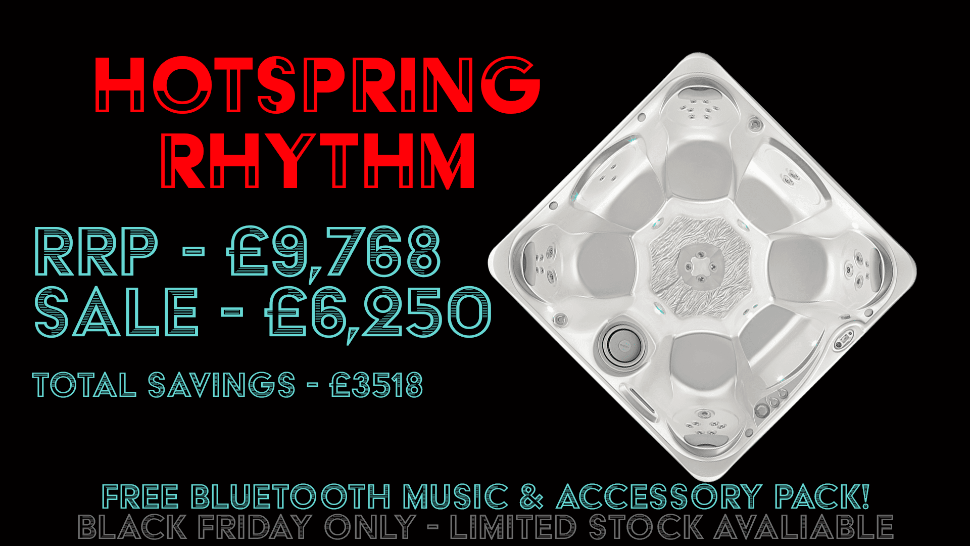 Black Friday &ndash; Mr Hot Tubs