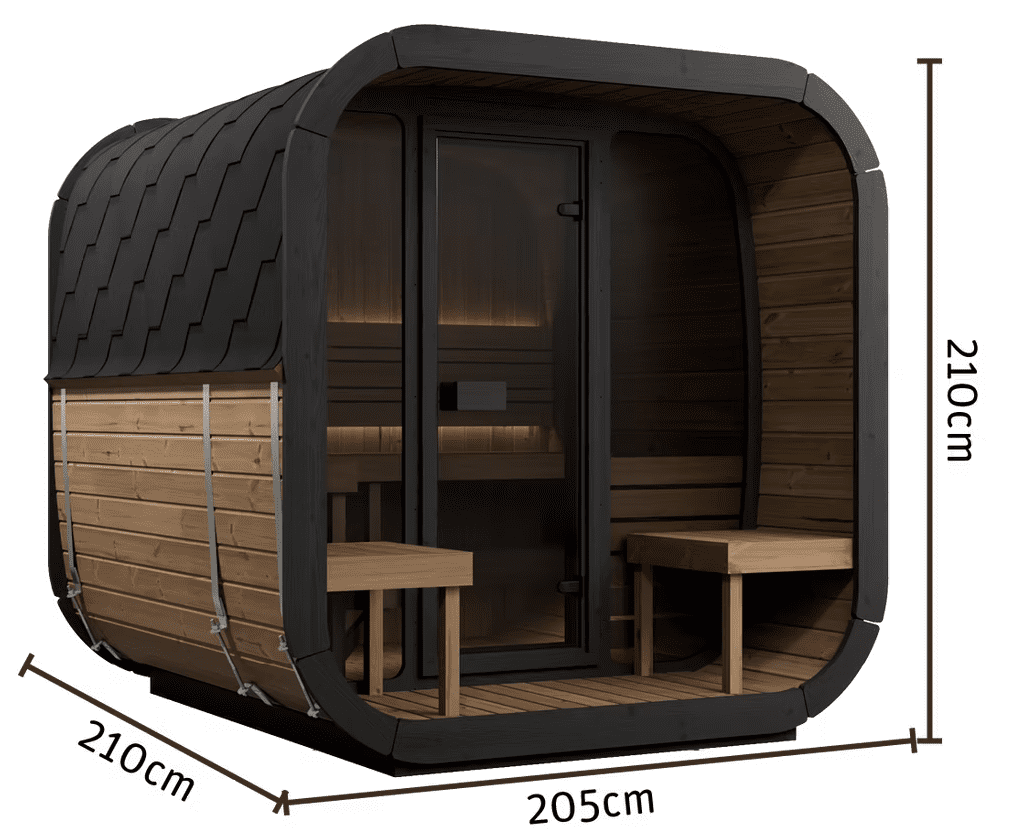 Yakia 200 L Sauna - Image 4
